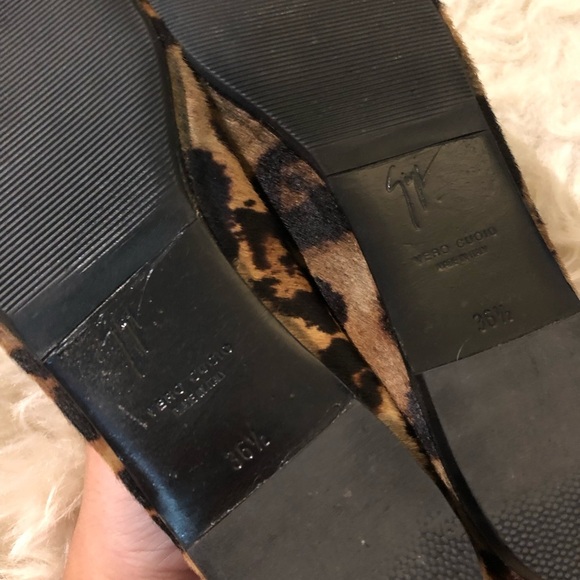 Giuseppe Zanotti Leopard Flats - Picture 6 of 6